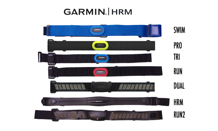cintas y pulsómetros de pecho Garmin HRM