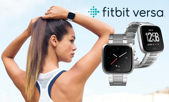 fitbit versa nuevo smartwatch deportivo con pulsómetro óptico