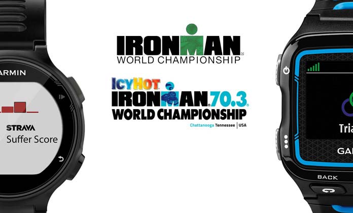 relojes gps más usados en pruebas de triatlón tipo IronMan