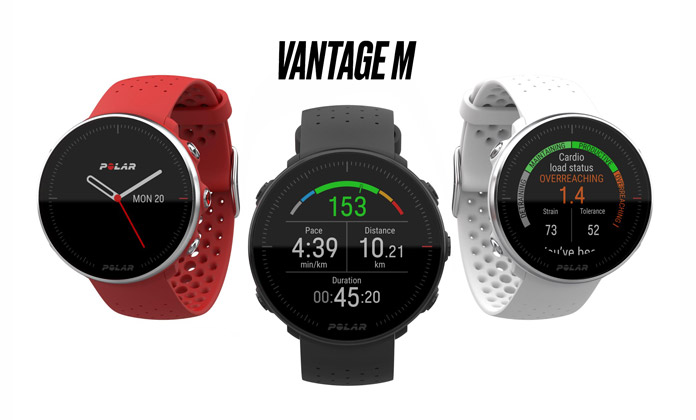 Nuevo reloj con pulsómetro gps Polar Vantage M para running, multideporte y gimnasio