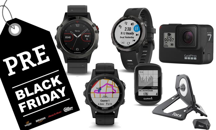 Pre black friday 2018 ofertas previas relojes gps y gadgets deportivos