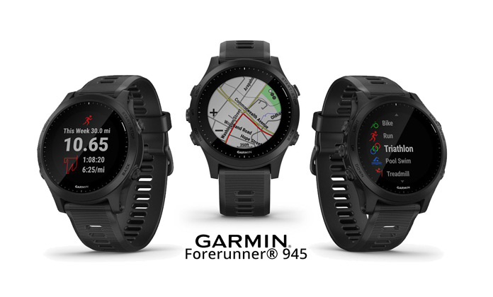 Nuevo Garmin Forerunner 945 con mapas a color para triatlón: análisis, opinión y características.