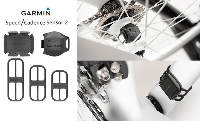 sensores de velocidad y cadencia 2 (segunda versión) duales de Garmin para ciclismo
