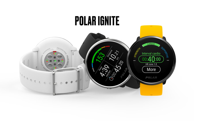 Polar Ignite 2 - Reloj inteligente - Negro