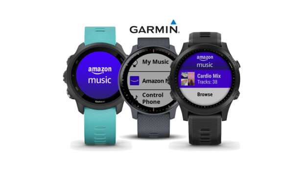 Amazon Music (Prime y Unlimited) en relojes Garmin con música.
