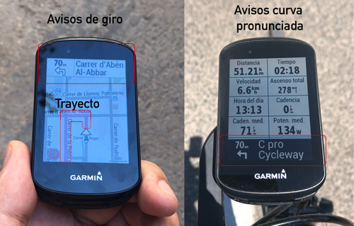 Garmin 530 vs 830 - Comparativa - ¿GPS ciclismo cual elegir? 