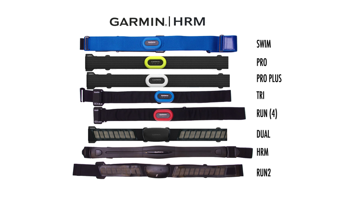 cintas y pulsómetros de pecho Garmin HRM