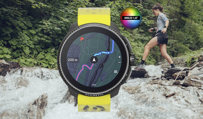 Nuevo reloj gps Suunto Race con pantalla AMOLED: todas las características y opinión.