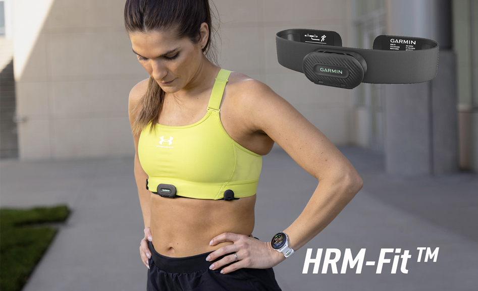Garmin HRM-Fit: pulsómetro diseñado para mujeres.